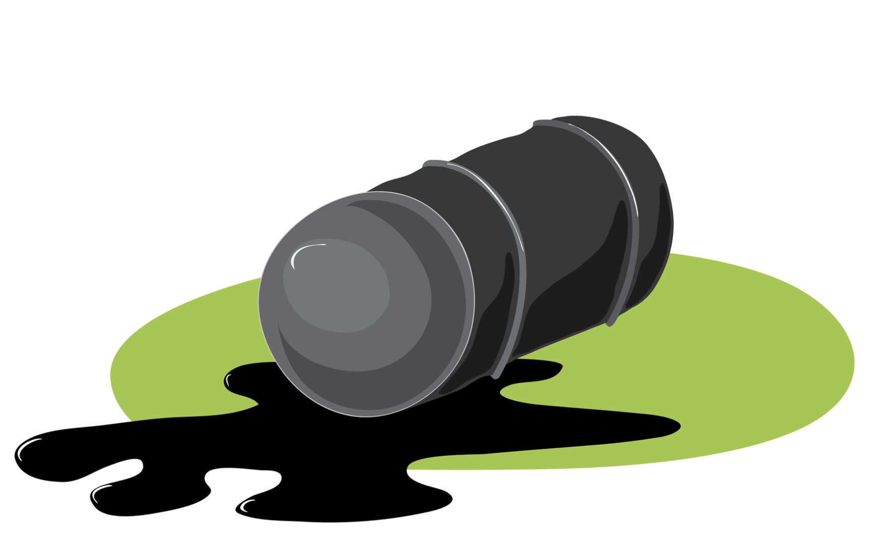 a cartoon image of leaky fuel tank